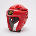 Leone Casco Boxe DNA CS444 Rosso: Protezione Anti-Shock e Stile Elegante