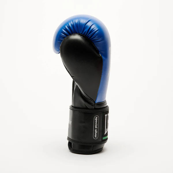 Leone Guanti Boxe Thunder GN383 Blu 10oz - Protezione Professionale Unisex