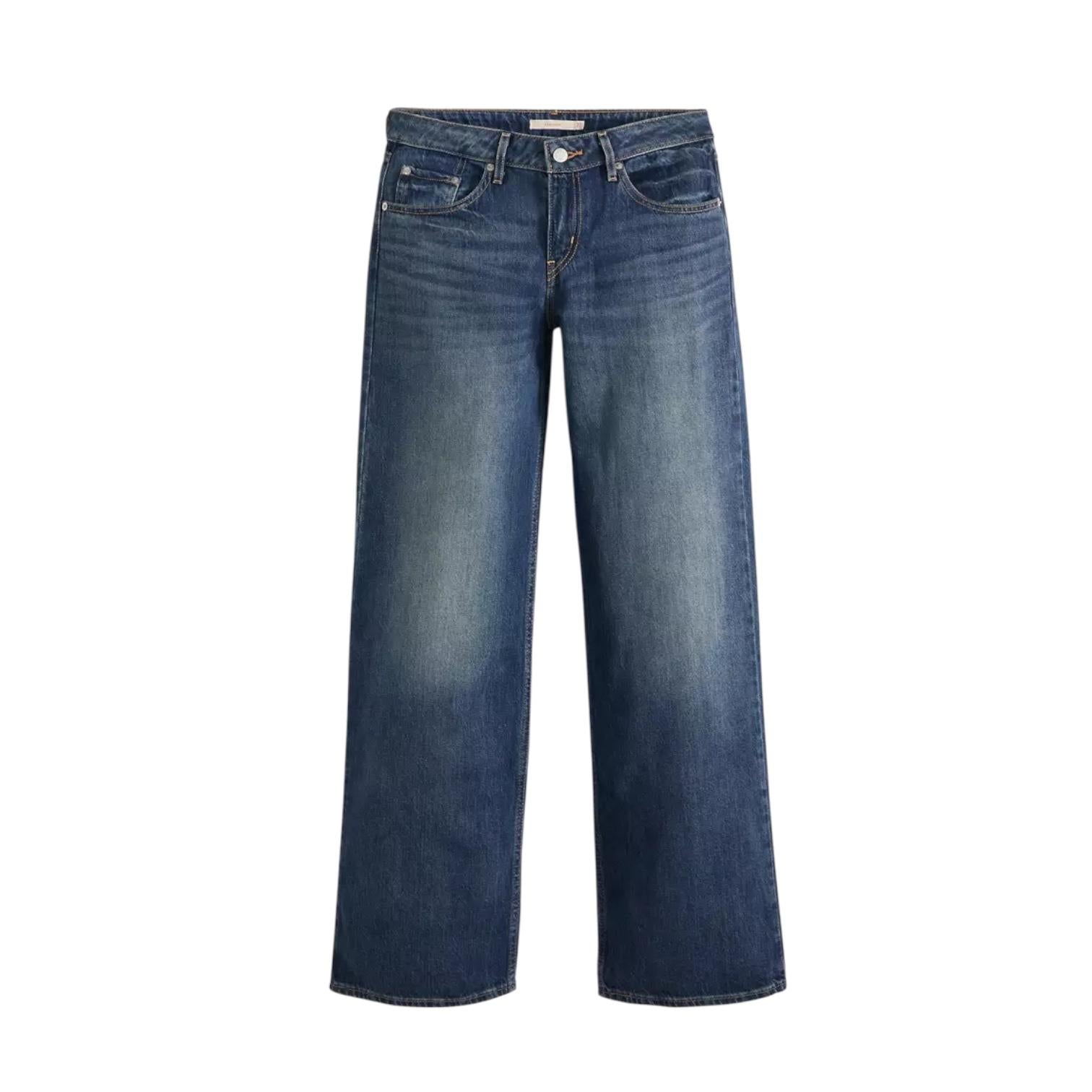 Levi's Jeans Low Loose A55660064 Lost In Translation Blu Donna