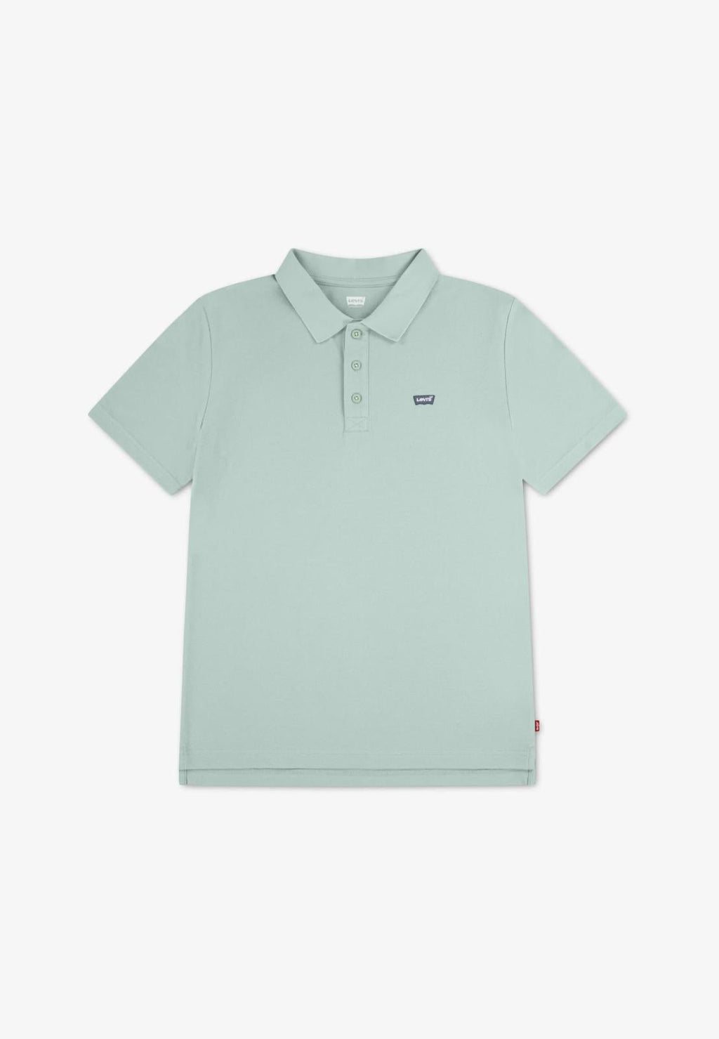 Levi's Kids polo manica corta junior con logo crest 8EA893-FAF cameo green