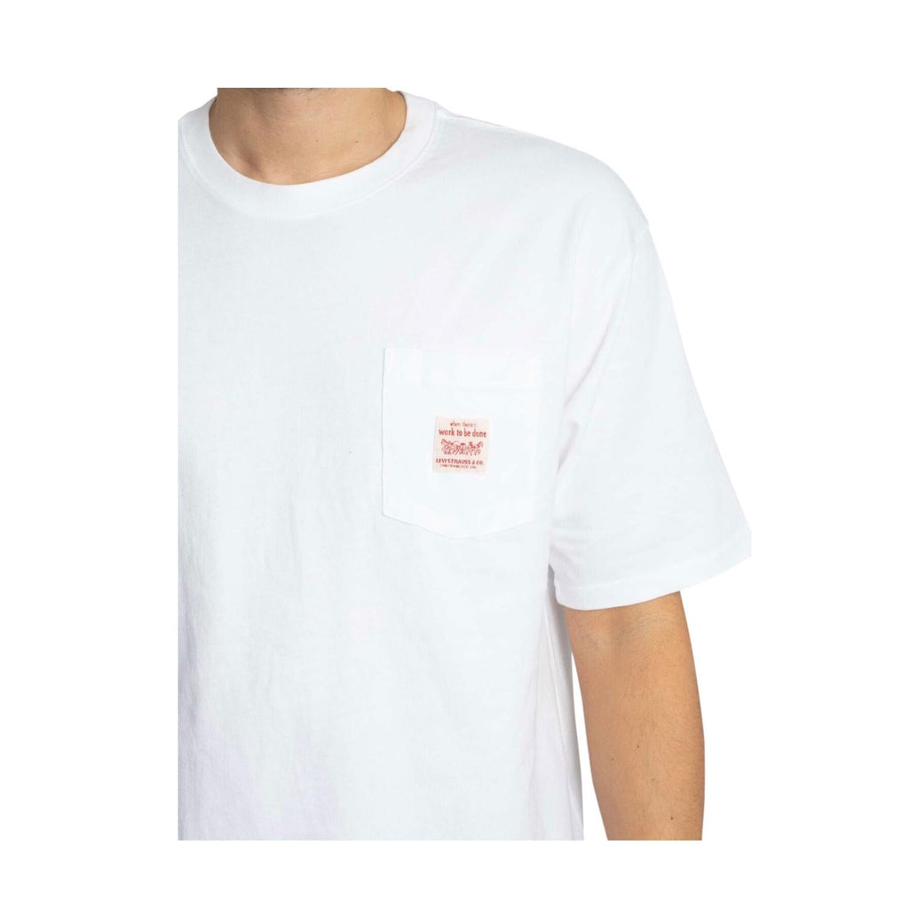 Levi's T-shirt Workwear A58500005 Bright White Uomo