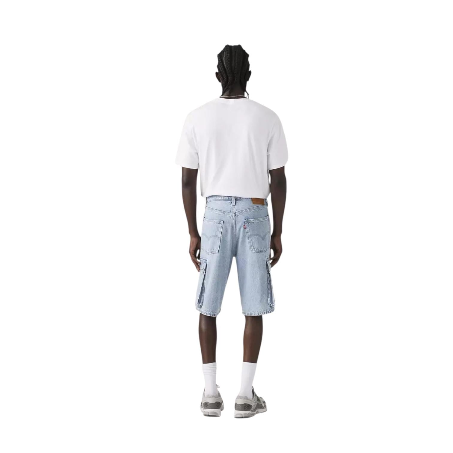 Levi's Short 478 Baggy Cargo 001GU0004 My Pockets Full Blu Uomo