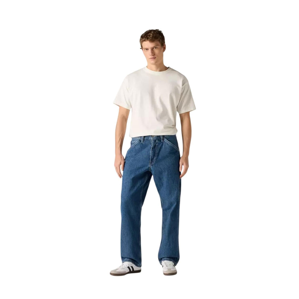 Levi's Jeans 568 Carpenter Loose Straight 558490033 Medium Indigo Blu Uomo