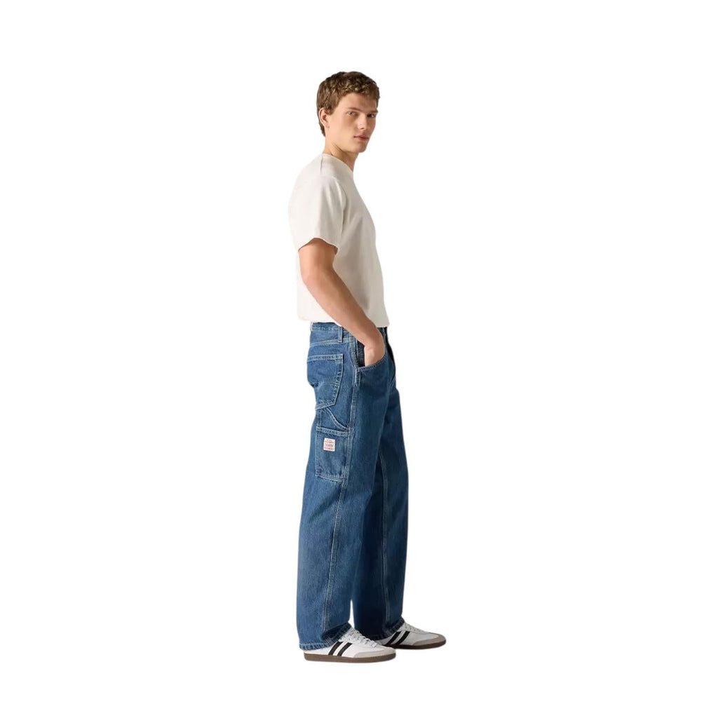 Levi's Jeans 568 Carpenter Loose Straight 558490033 Medium Indigo Blu Uomo