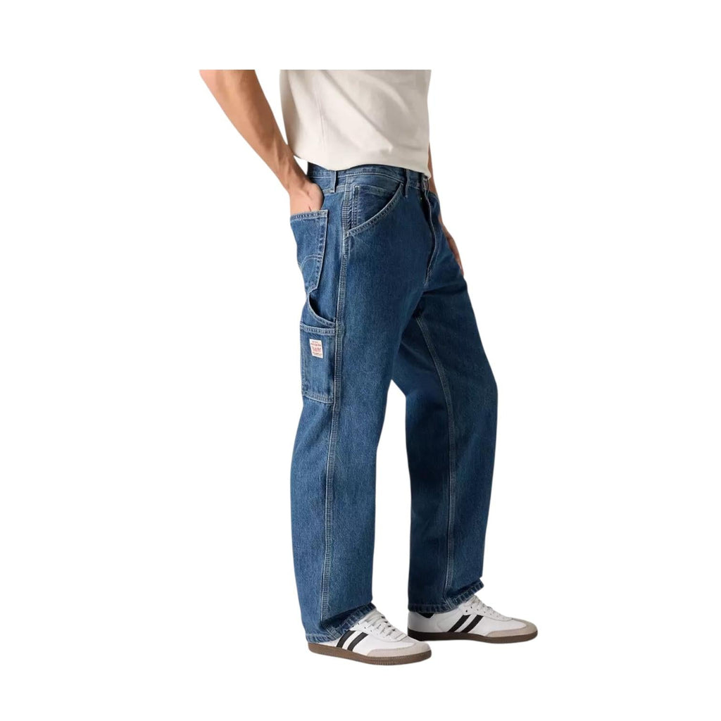 Levi's Jeans 568 Carpenter Loose Straight 558490033 Medium Indigo Blu Uomo