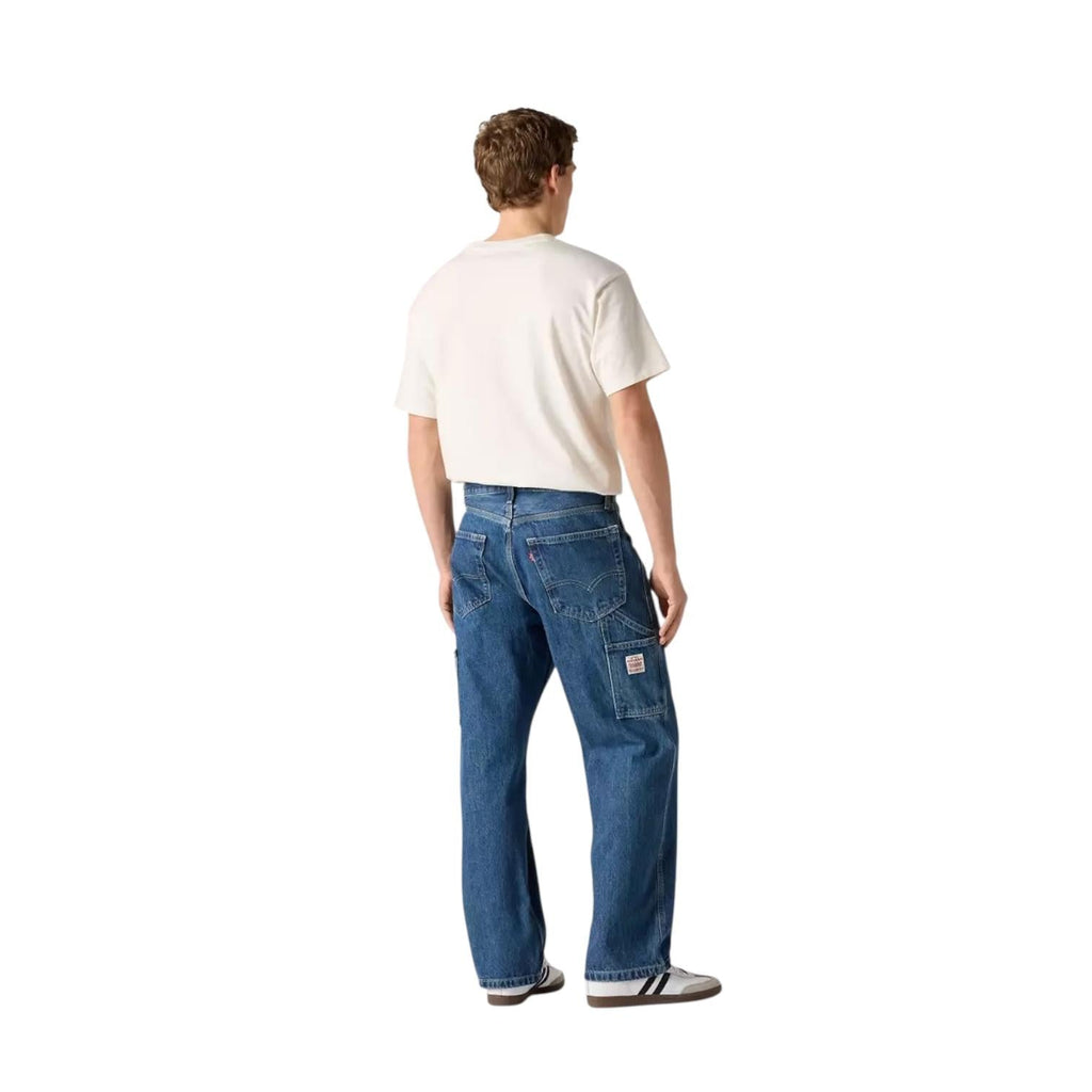 Levi's Jeans 568 Carpenter Loose Straight 558490033 Medium Indigo Blu Uomo