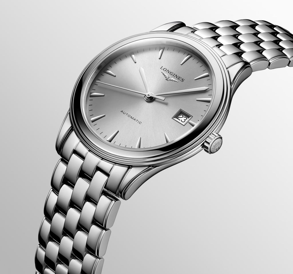 Longines Flagship Classic – Orologio automatico Swiss Made argento L4.974.4.72.6
