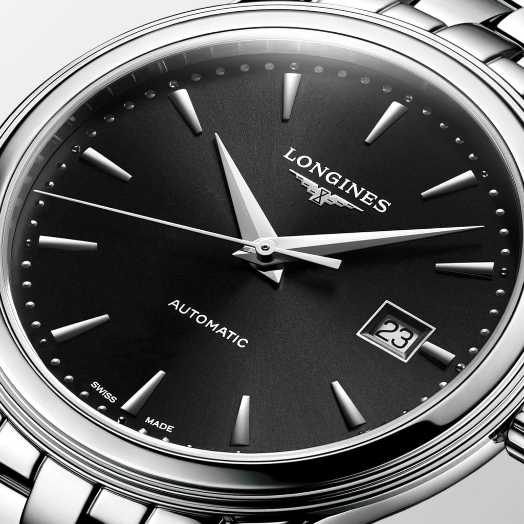 Longines Flagship Classic – Orologio automatico Swiss Made nero L4.984.4.59.6