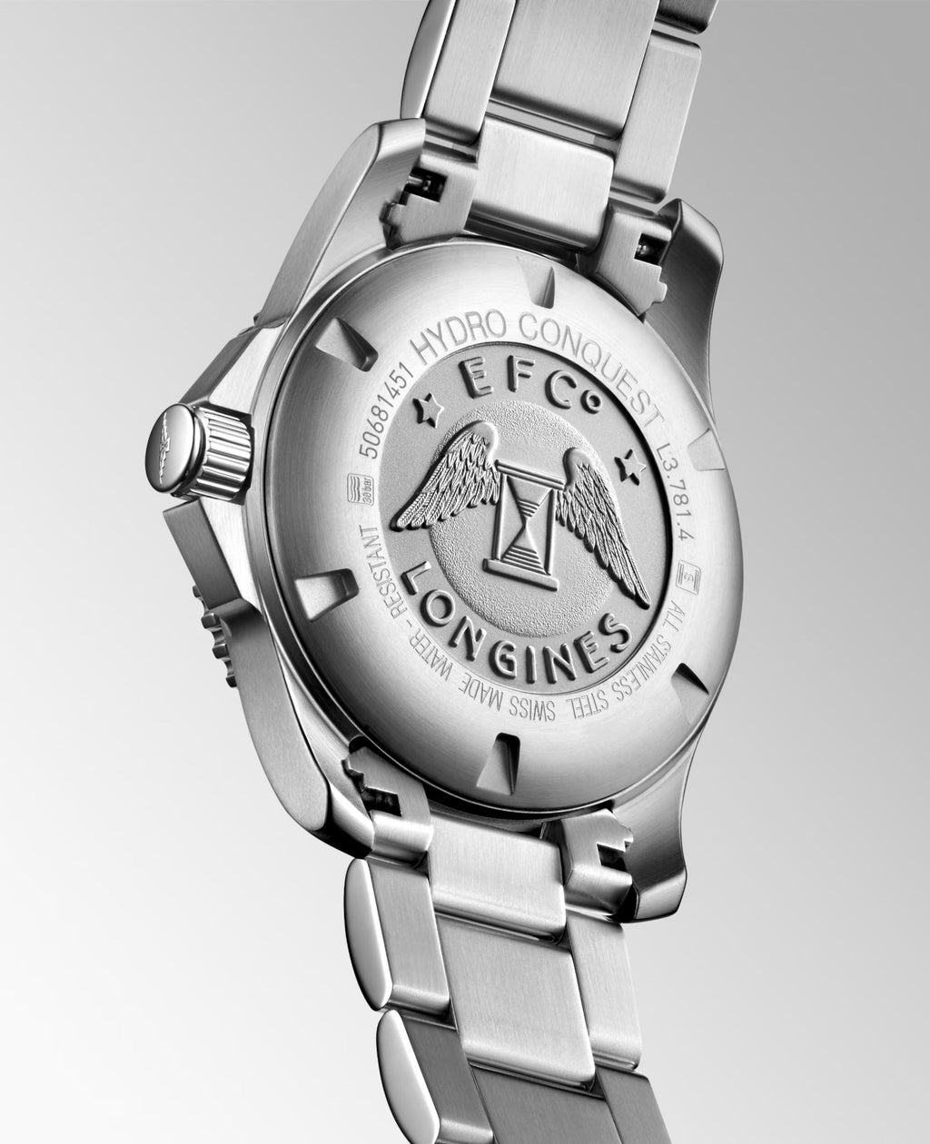 Longines HydroConquest – Orologio automatico Swiss Made nero L3.781.4.56.6