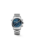 Longines Spirit Chronograph – Orologio automatico Swiss Made, quadrante blu, cassa 42mm – L3.820.4.93.6
