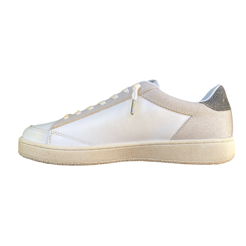 Lotto Leggenda Losanga '76 CRACK 223149-1PL Bianco Nero Sneakers Uomo