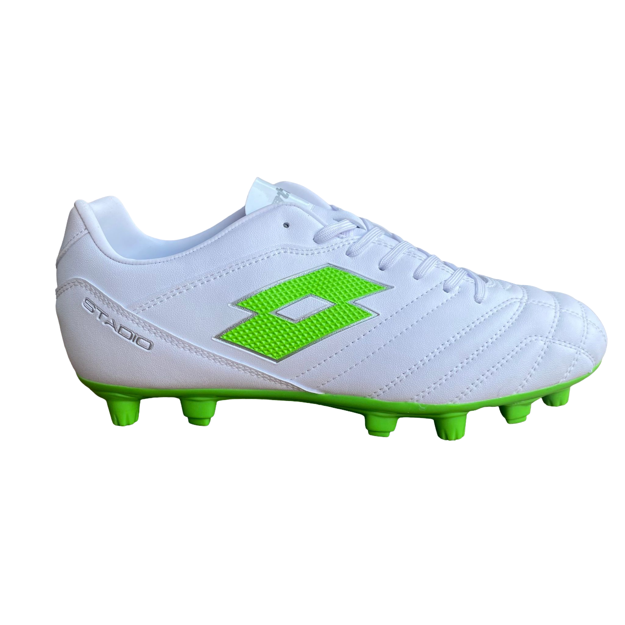 Lotto Stadio 705 FG Scarpe Calcio Uomo Bianco