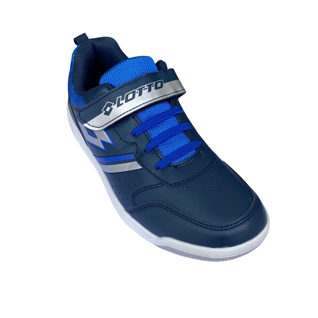Lotto scarpa da tennis da junior Set Ace 214998 75K blu-argento