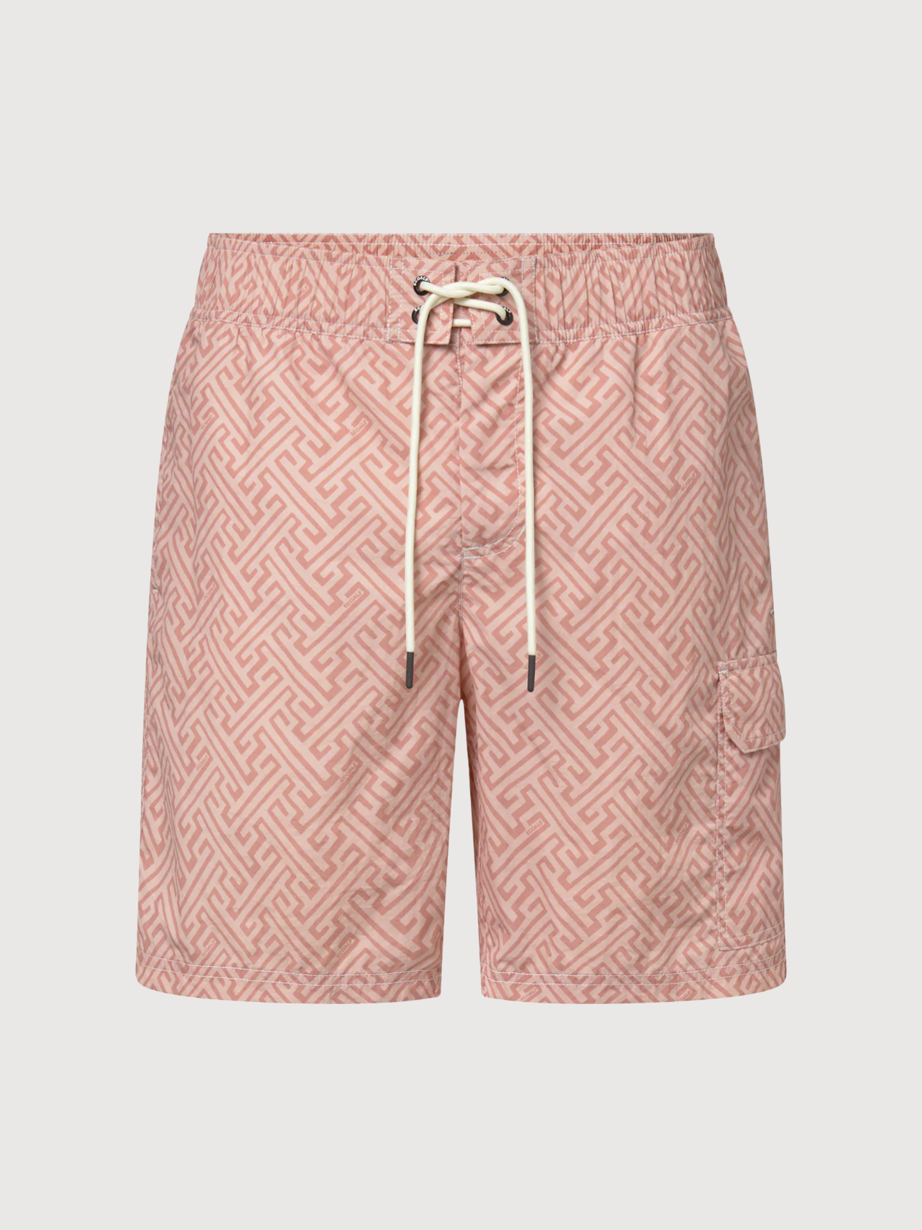 BIQUE SWIMSUIT MAN Dusty Pink Abstract Print | Ecoalf
