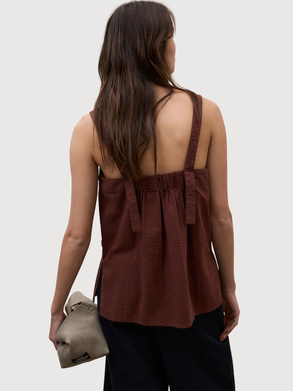 ARIA SHIRT WOMAN EBONY | Ecoalf