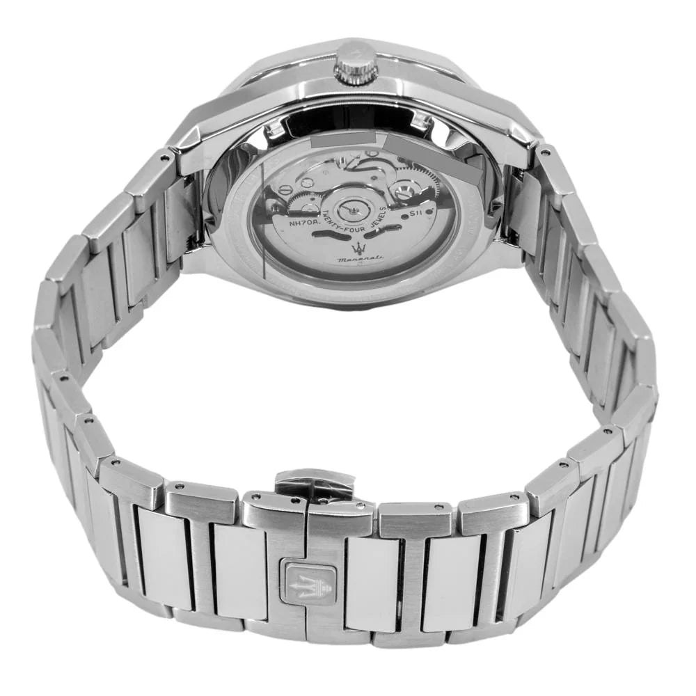 Maserati Stile Automatico R8823142002 – Sportivo, Elegante e Automatico open heart