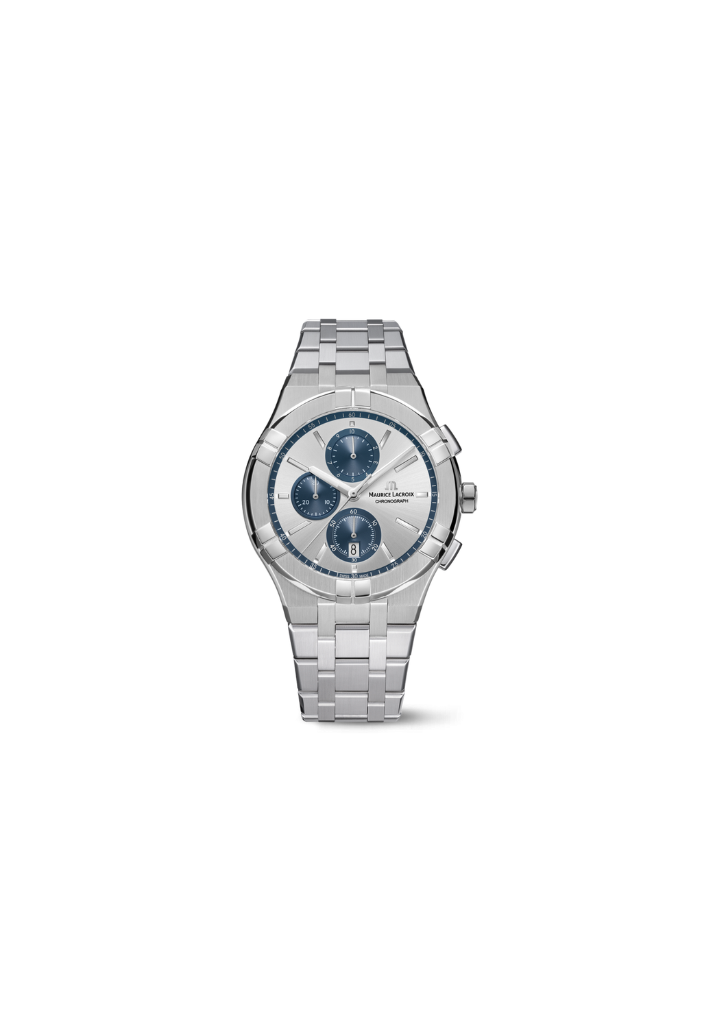 Maurice Lacroix Aikon Quartz Chronograph – Quarzo Swiss Made Grigio 42mm – AI1118-SS002-230-1