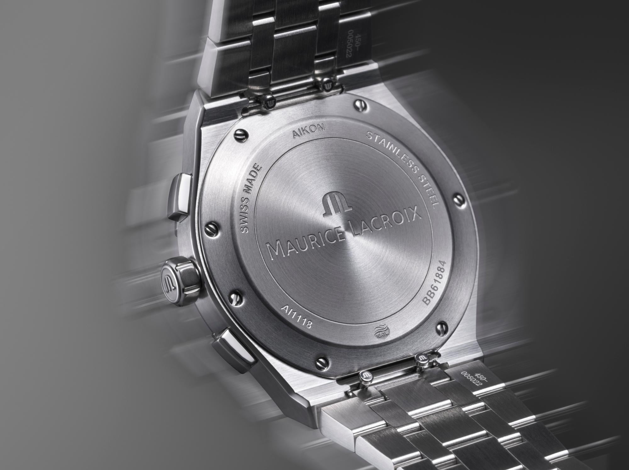 Maurice Lacroix Aikon Quartz Chronograph – Quarzo Swiss Made Grigio 42mm – AI1118-SS002-230-1