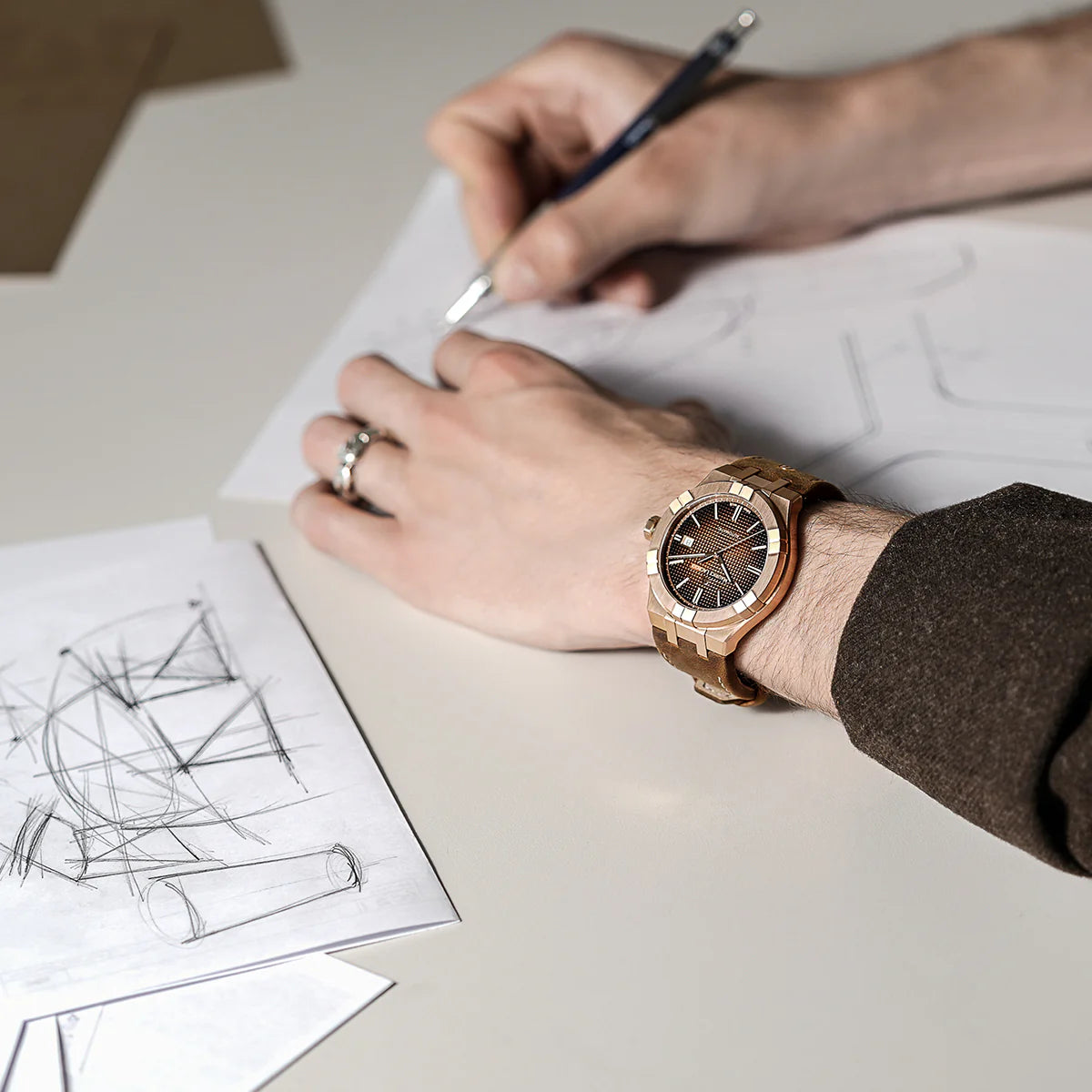 Maurice Lacroix Aikon Automatic Bronze 42 mm – Automatico Swiss Made – AI6008-BRZ01-730-3