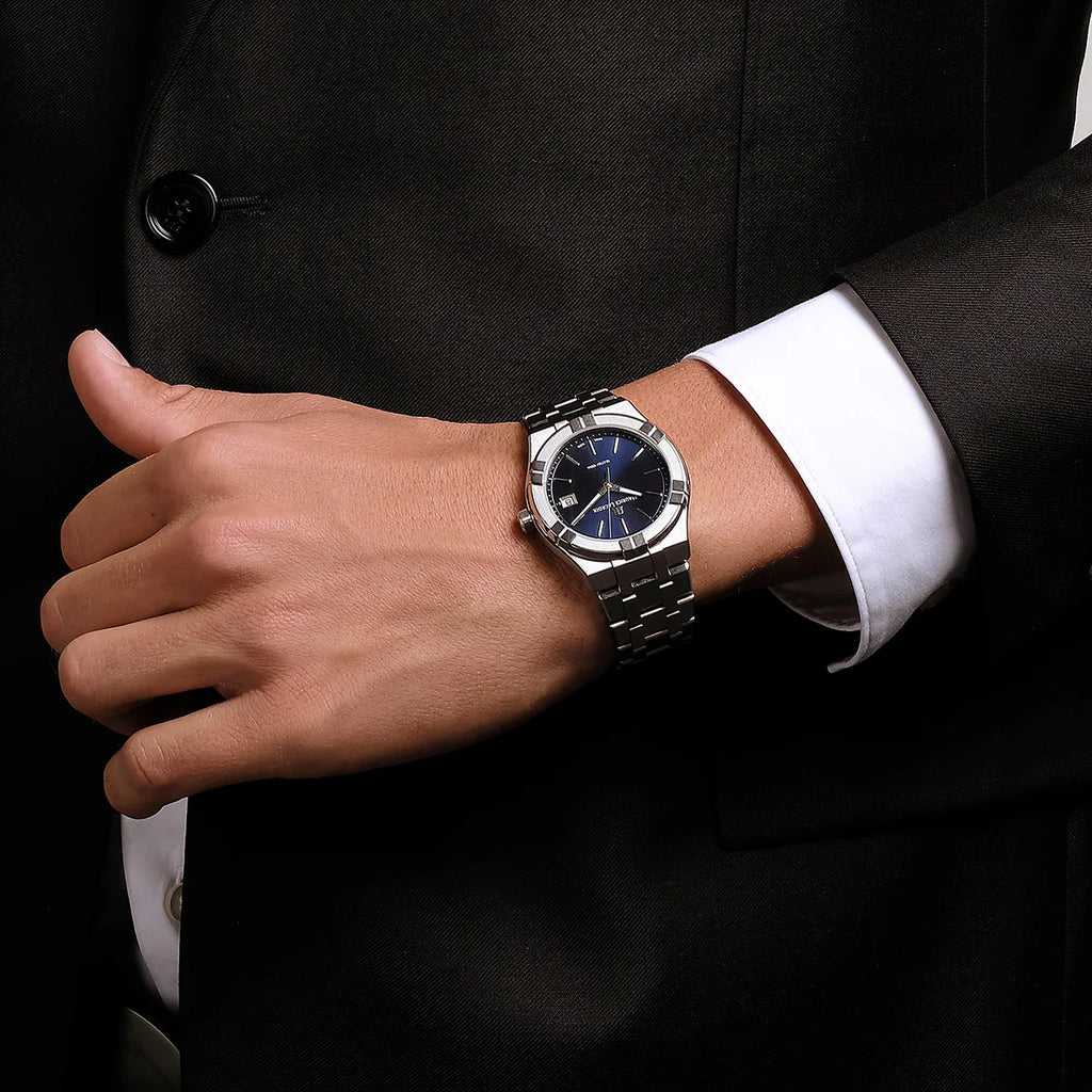 Maurice Lacroix Aikon Quartz Blu 40mm – Quarzo Swiss Made – AI1108-SS002-430-1