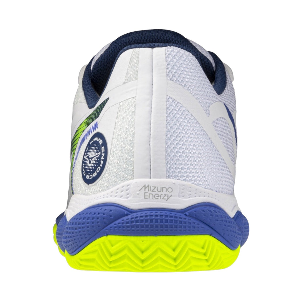 Mizuno Scarpa Tennis Uomo Terra Rossa Wave Enforce Court CC 61GC243520 Bianco