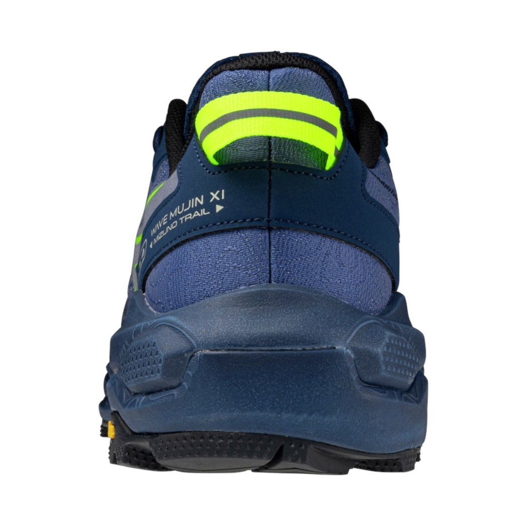 Mizuno Scarpa Trail Running Uomo Wave Mujin 11 J1GJ257051 Blu Giallo