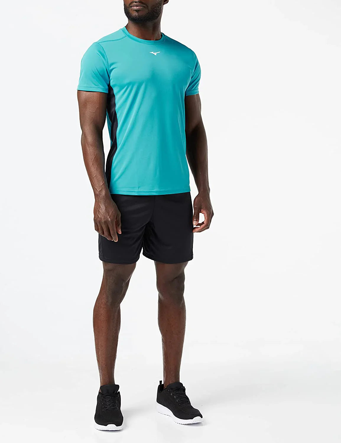 Mizuno maglietta manica corta da uomo per la corsa Sun Protect J2GA1022 20 algiers blue