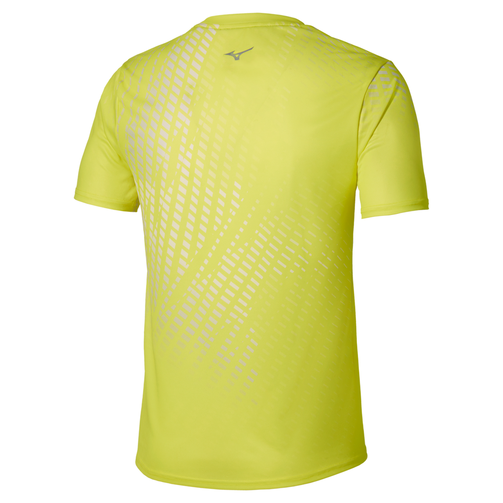 Mizuno Maglietta Running Uomo Graphic Origami J2GAD007 43 Giallo