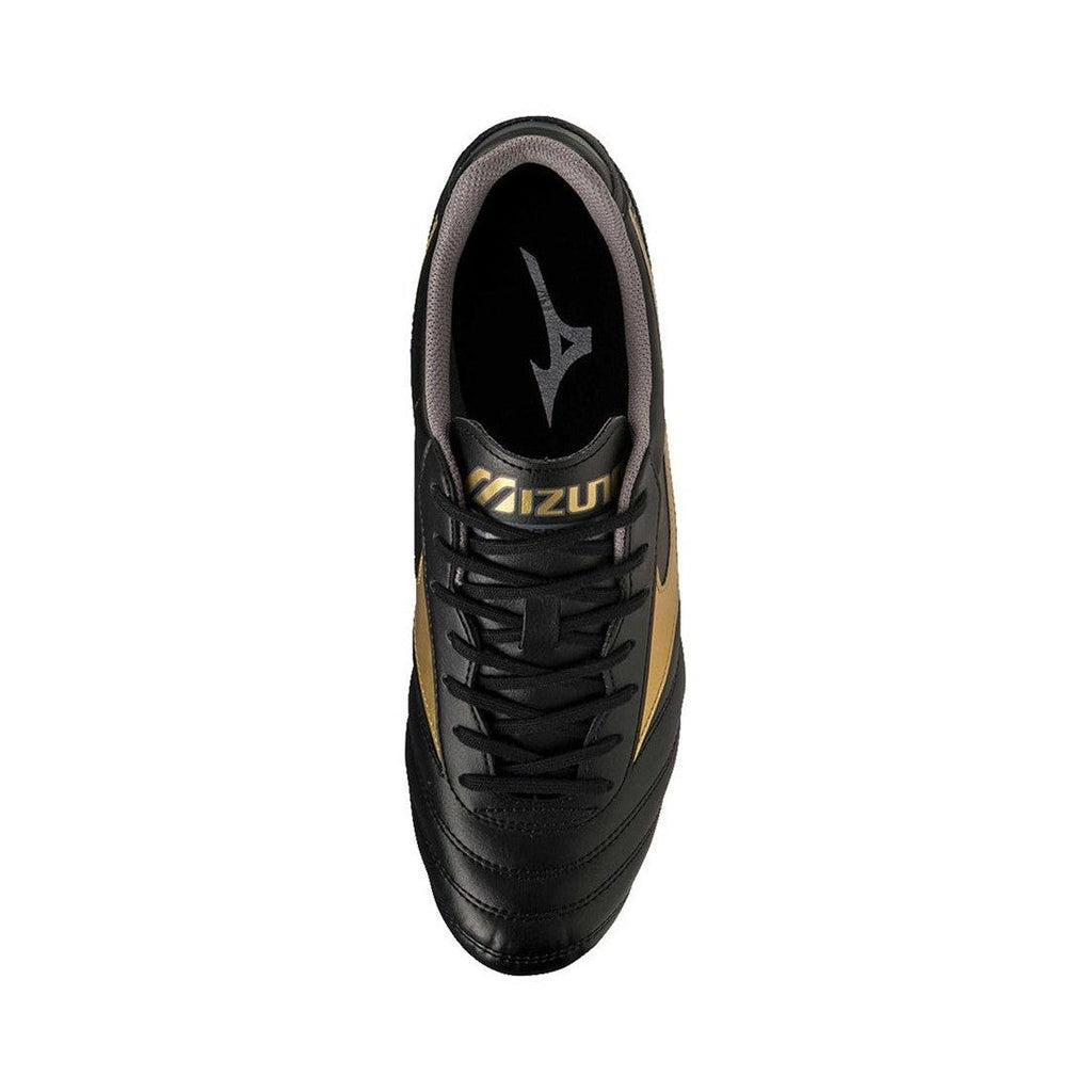 Mizuno Morelia II Club Scarpe Calcio Uomo Nero Oro