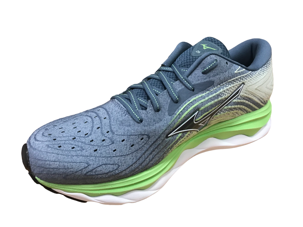 Mizuno scarpa da corsa da uomo Wave Sky 6 J1GC220252 china blue-white
