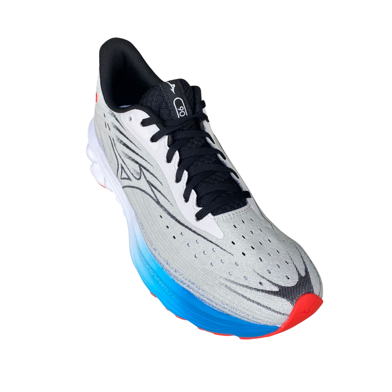 Mizuno Wave Skyrise 6 J1GC250906 Scarpe Running Uomo Indaco Bianco Menta