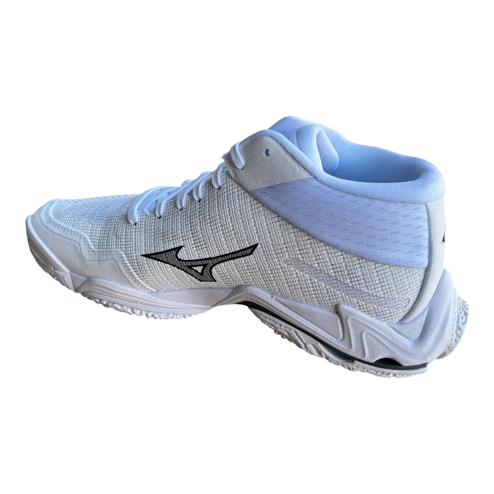 Mizuno Wave Lightning Elite Mid Scarpe Pallavolo Uomo Bianco - V1GA260583