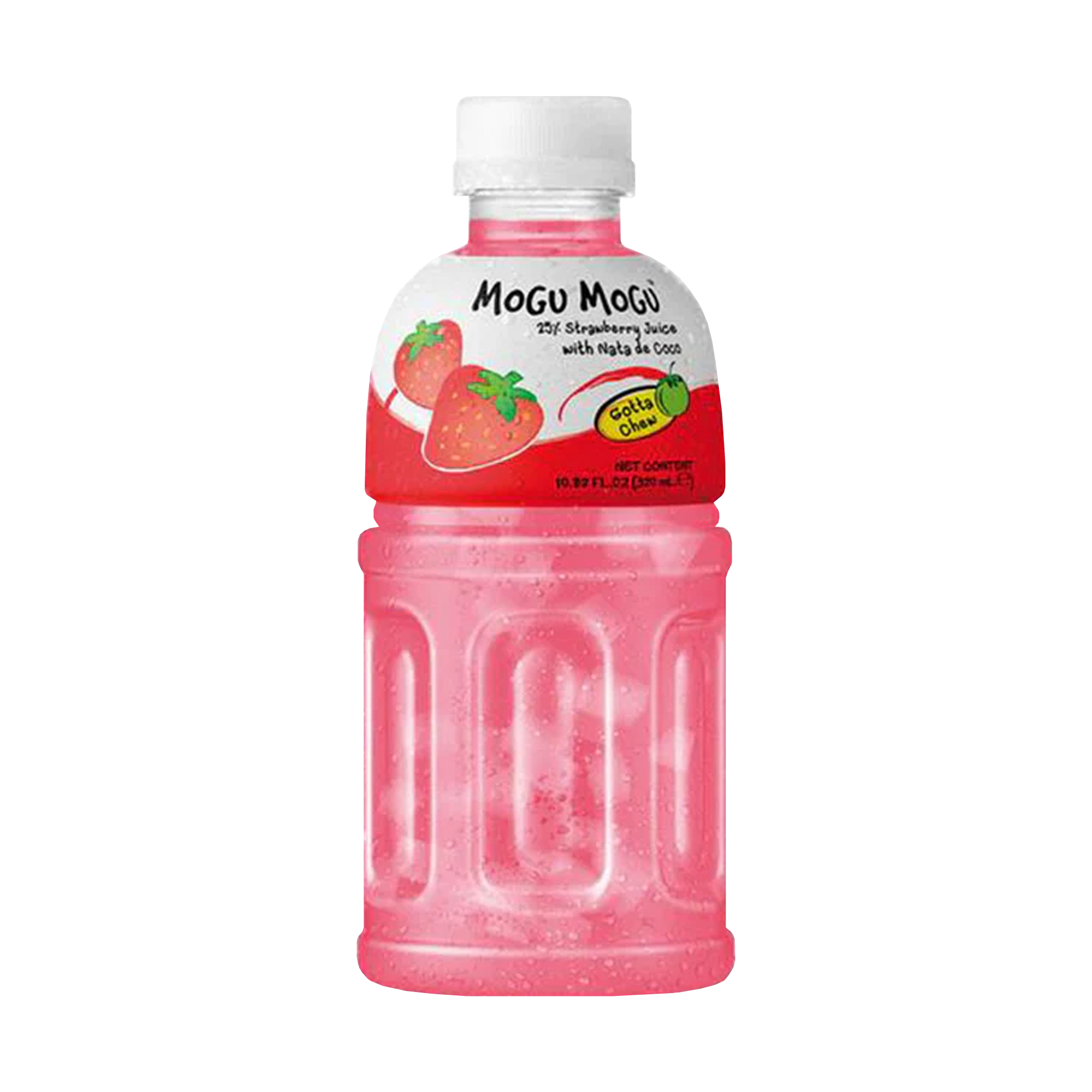 Mogu mogu Fragola da 32cl - Confezione da 24 pezzi
