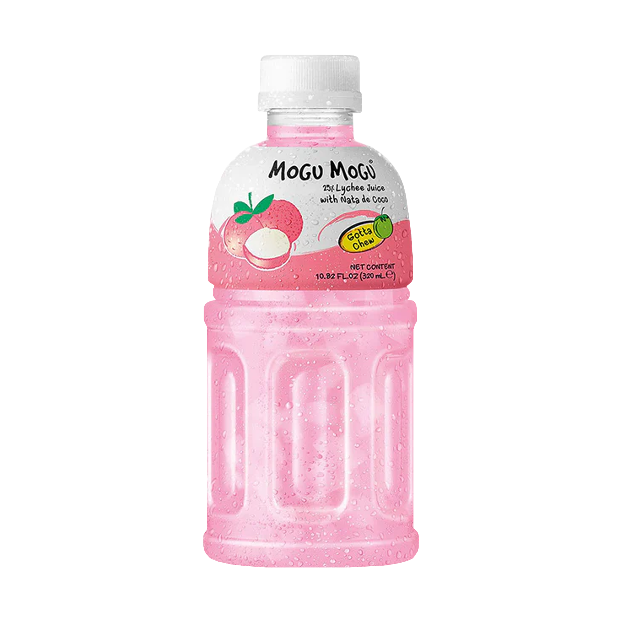 Mogu mogu Lychee da 32cl - Confezione da 24 pezzi