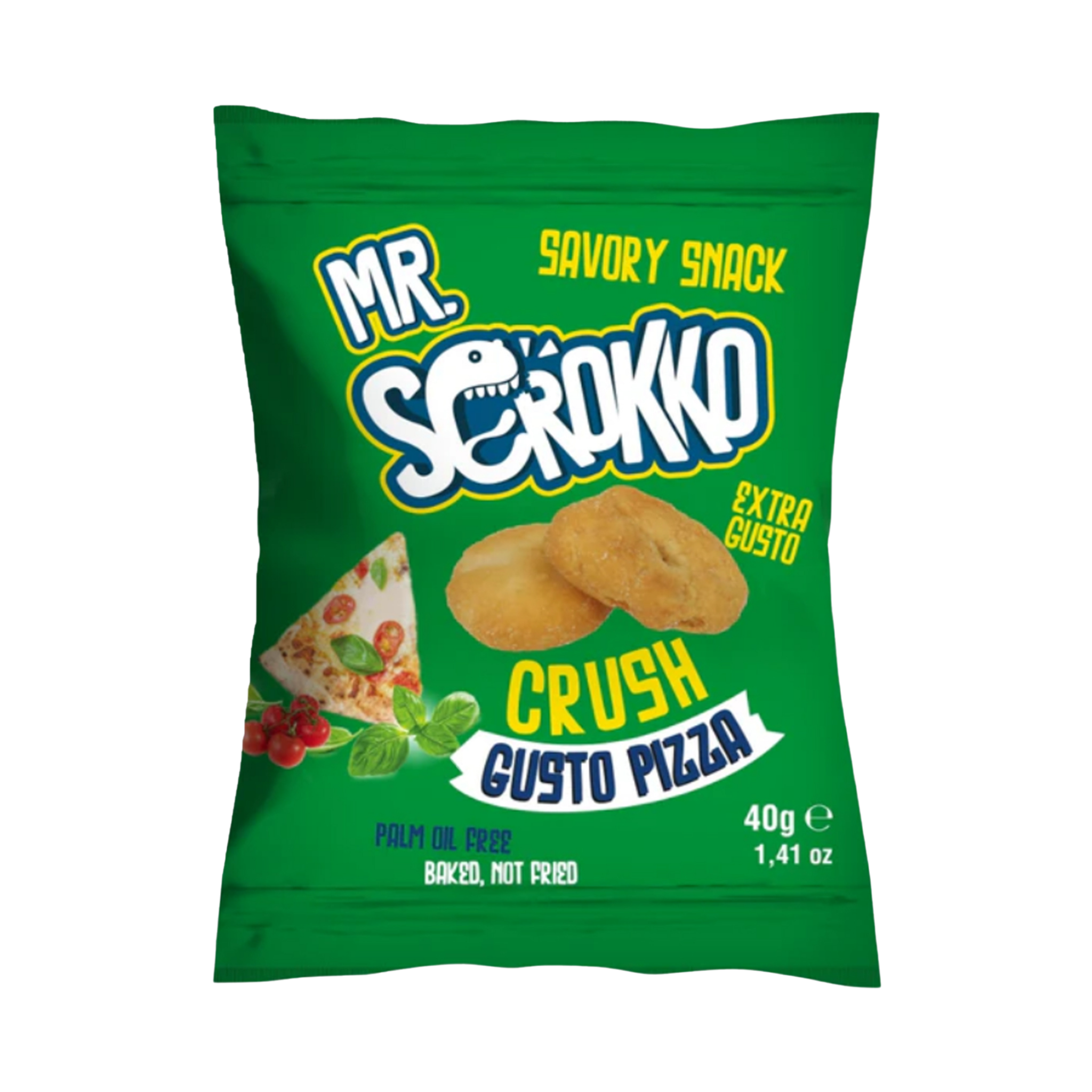 MR. SCROKKO,  Tarallini gusto pizza da 40gr - Confezione da 60 pezzi