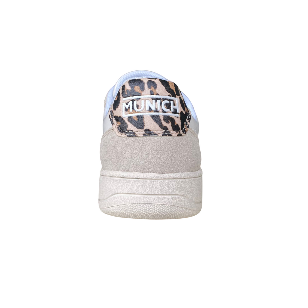 Munich scarpa sneakers da donna Legit 94 8908094 bianco-oro-animalier