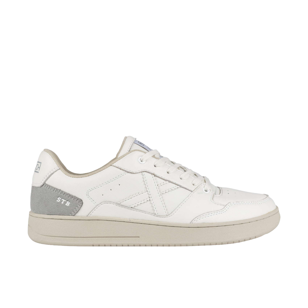 Munich scarpa sneakers da uomo Legit 79 8908079 bianco-grigio