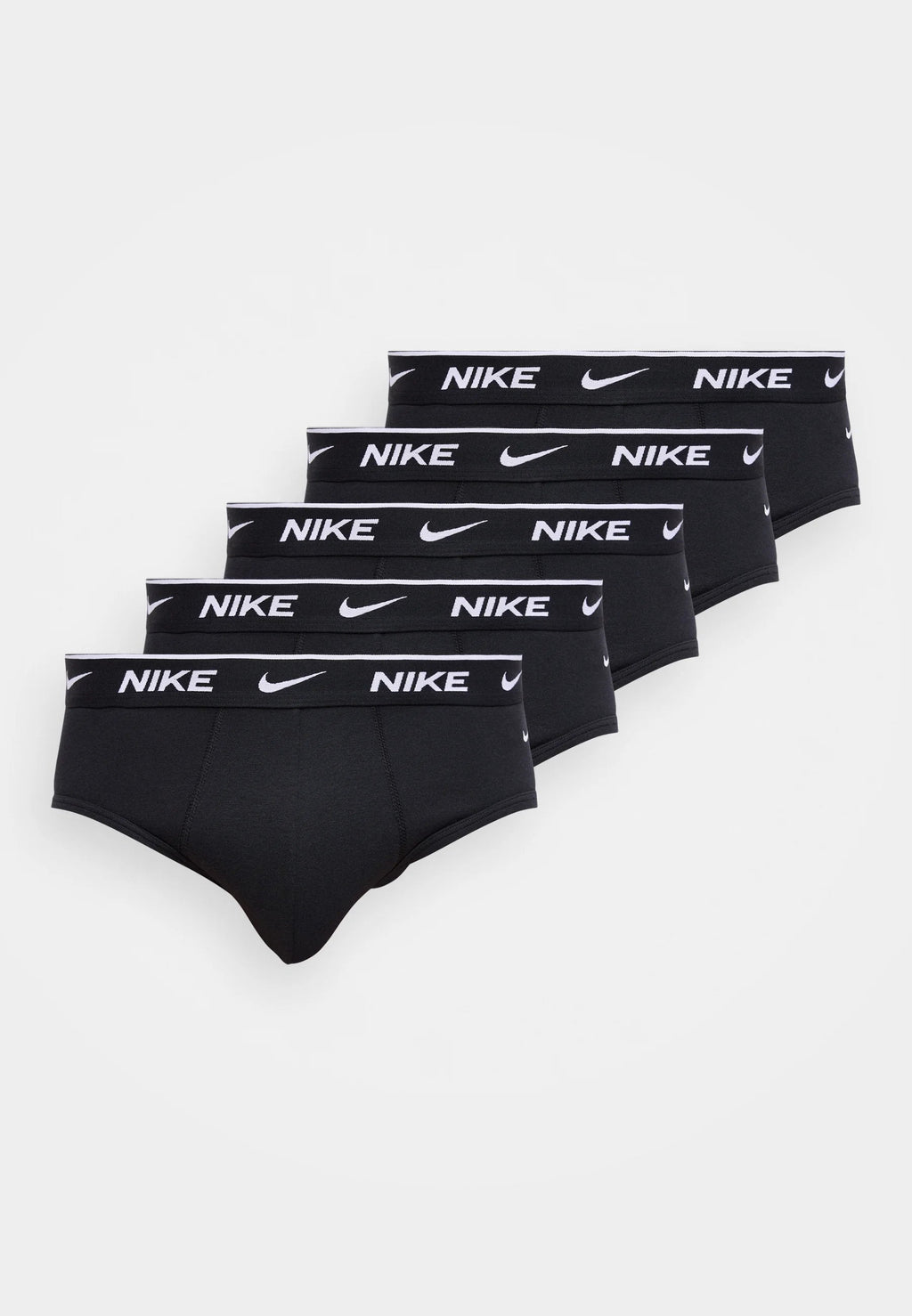 Nike Slip Uomo Essential Cotton Stretch Nero Confezione da 5 - KE1294-001