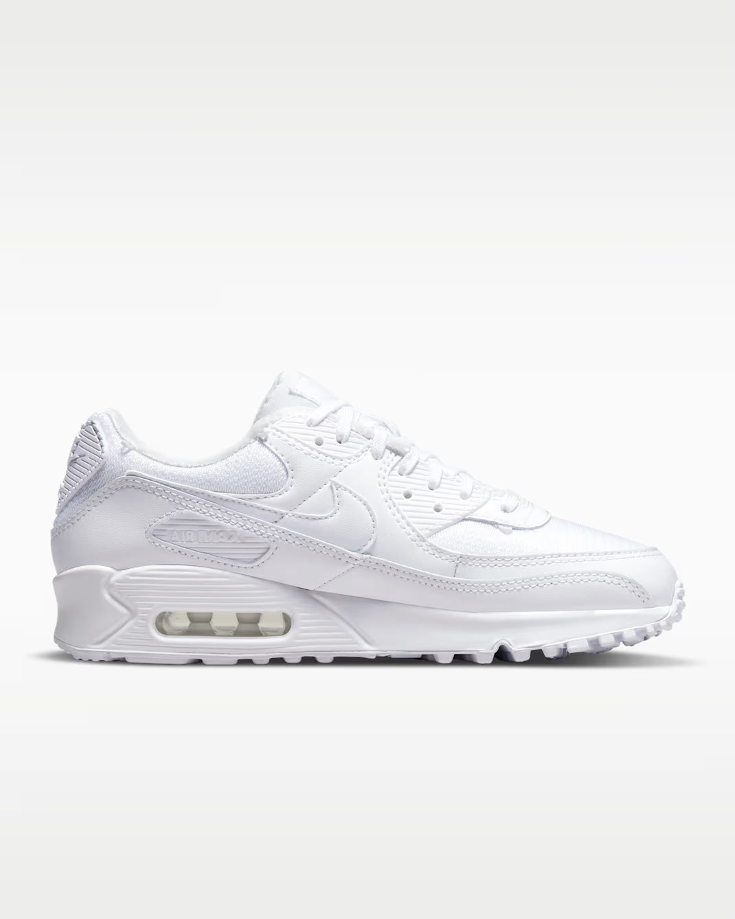 Nike Air Max 90 Premium Sneakers Donna Bianca - DH0569-100
