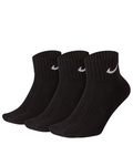Nike Everyday Essential - Calze a mezza lunghezza SX6842-010 Nero (3 paia)