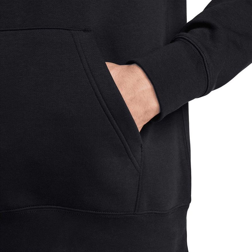 Nike Felpa con Cappuccio Club Fleece Uomo FN3859-010 Nero