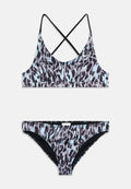 Nike Lace Up Bikini Junior Ragazza Nero - NESSF743GP-001