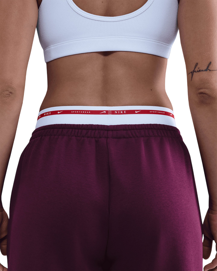 Nike Pantaloni Tuta Donna Phoenix Fleece IH4055-610 Rosa – vita alta, comfort, stile sportivo