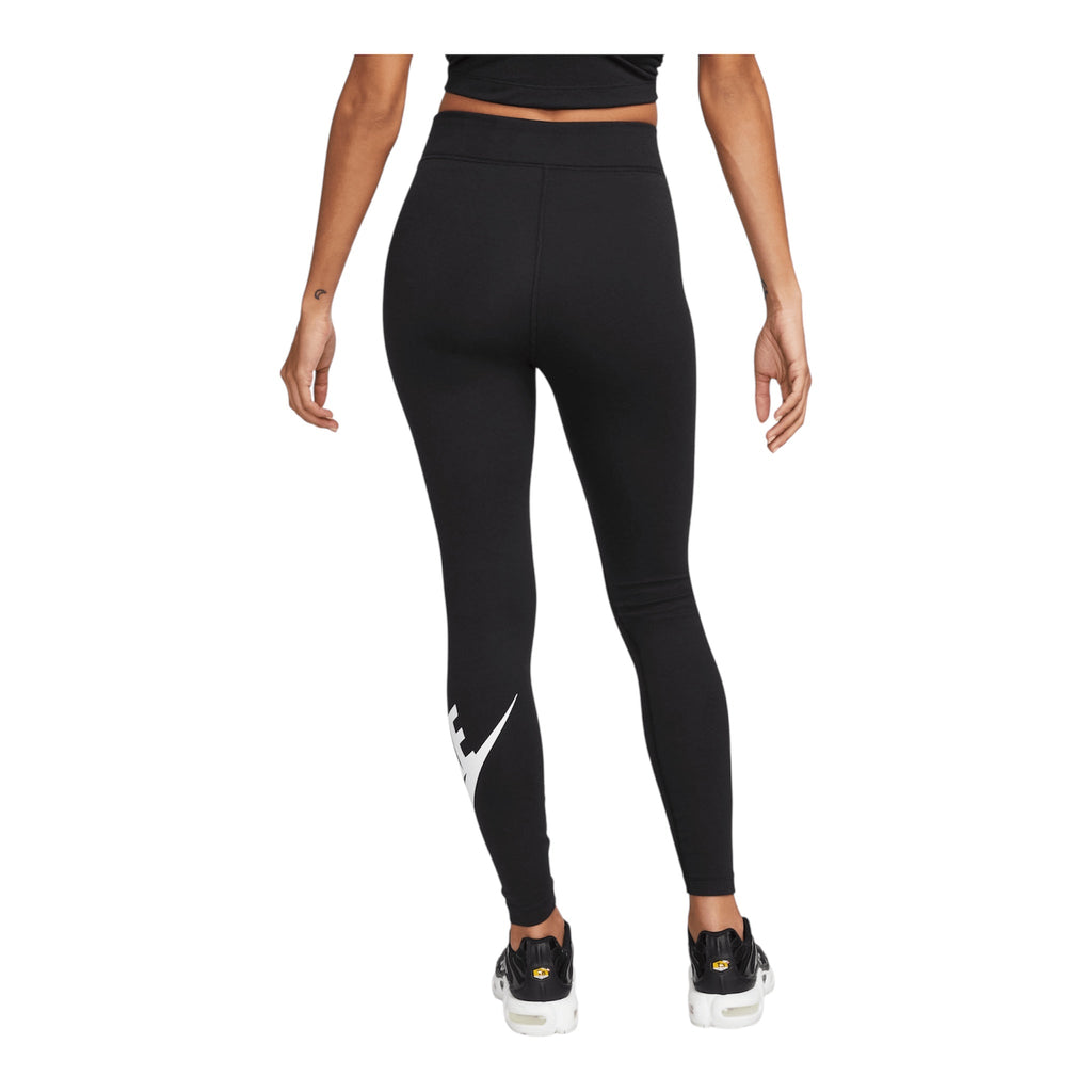 Nike Leggings Sportswear Classics Vita Alta DV7791-010 Nero Donna