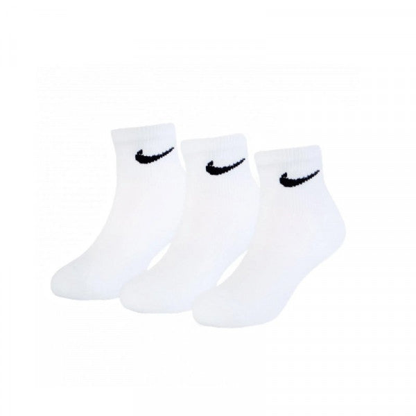 Nike Calzini Bambino Basic Pack Ankle Dri-FIT Bianchi 3 Paia - RN0026-001