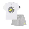Nike Completino Ragazzo Bianco Grigio Futura AOP - 86N903-C87