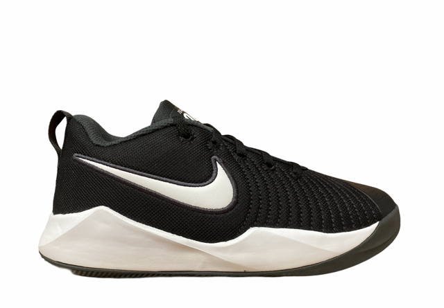 Nike Scarpa Basket Team Hustle Quick 2 AT5298-002 Nero Bianco Junior