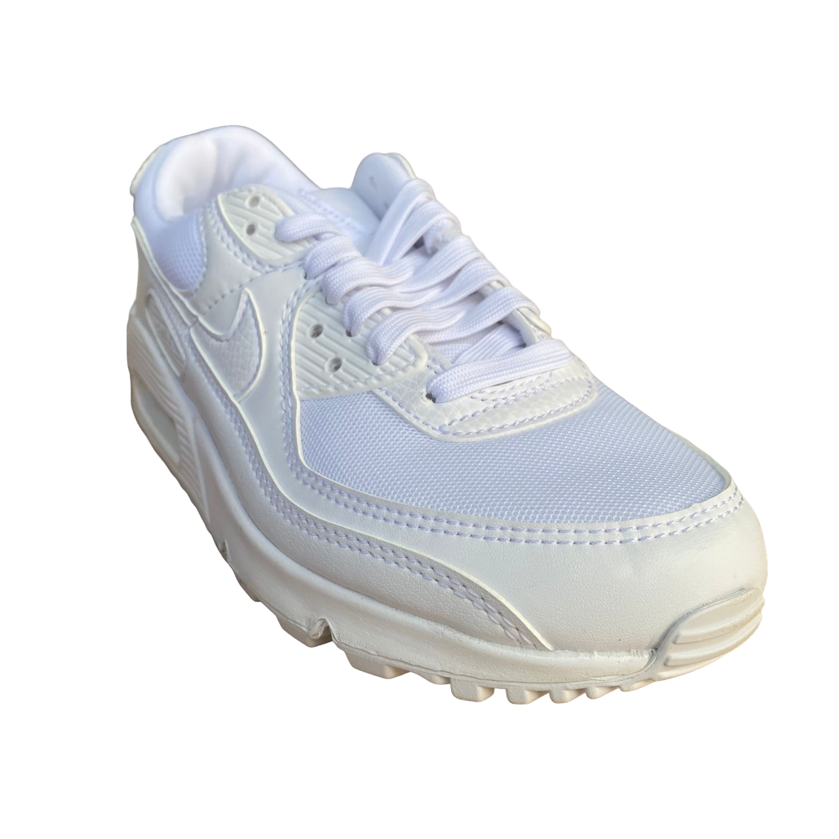 Nike scarpa sneakers da donna Air Max 90 DH8010-100 bianco