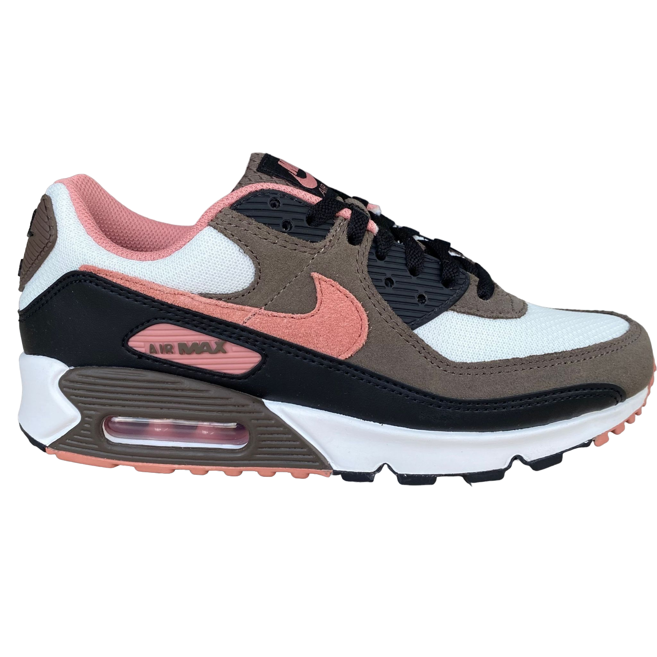 Nike Sneakers Air Max 90 DM0029-105 Bianco Nero Fango Cipria Uomo