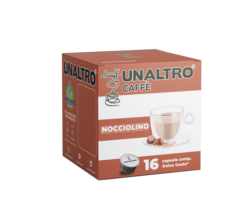 16 CAPSULE DOLCE GUSTO® UNALTRO CAFFE MISCELA NOCCIOLINO.